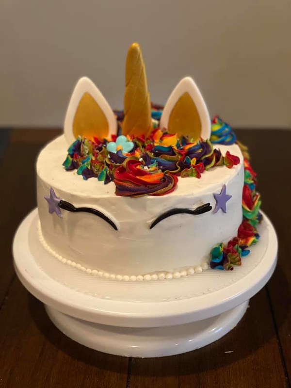 Unicorn Cake by Porch Sweets