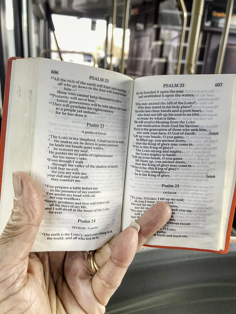 Bible in the local bus