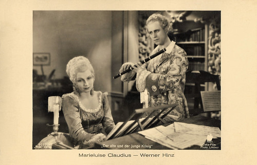 Marieluise Claudius and Werner Hinz in Der alte und der junge König (1935)