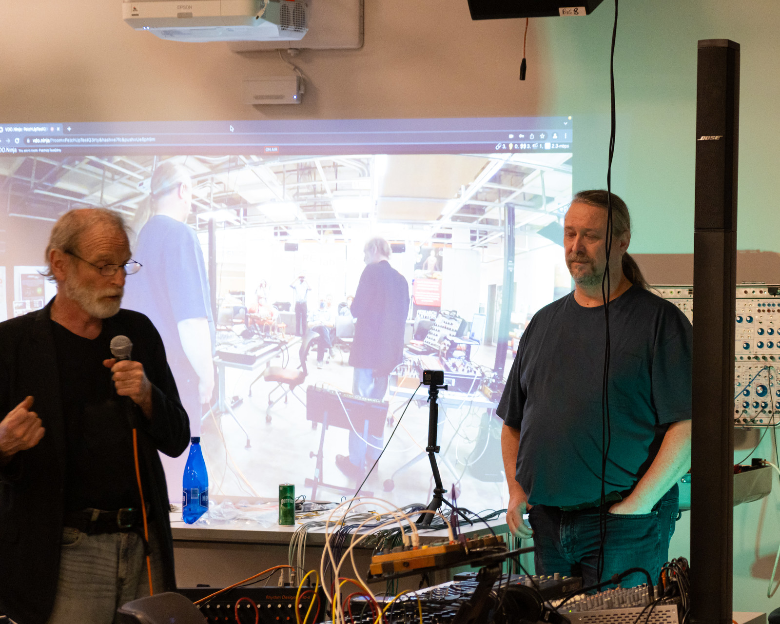 Not Your Average Worker Bees at Patch-Up Modular Synth Conference in Toronto