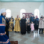 3 апреля 2022, Литургия в церкви в честь Рождества Богородицы (Щербинино)