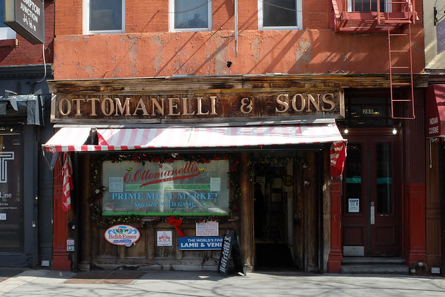 Ottomanelli and Sons on Bleecker.