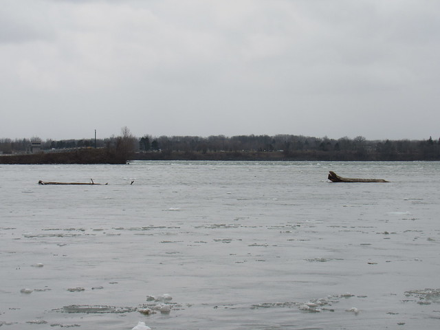 Ice Flows on the Niagara River Apr 2022