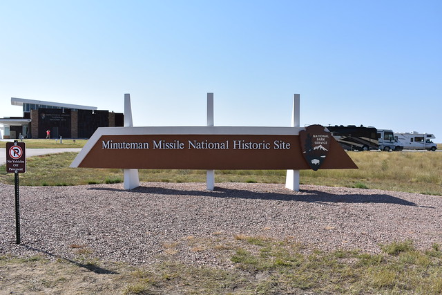 Entrance to Minuteman Missile National Historic Site