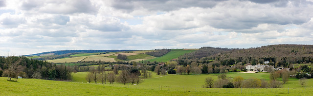 South Downs from West Dean