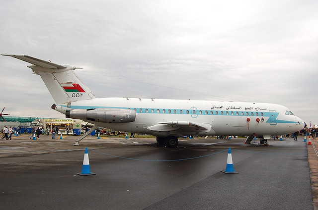 553 BAC One-Eleven 485GD of the Royal Air Force of Oman