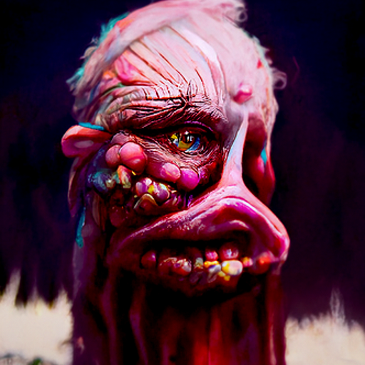 'an ugly person by Samuel Colman trending on ArtStation' Disco Diffusion v5 Turbo Smooth