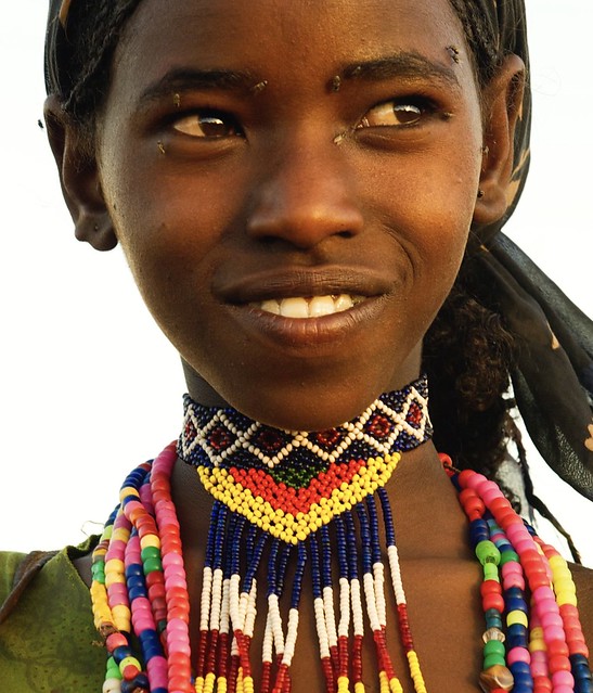 Borana . Young girl. South Ethiopia