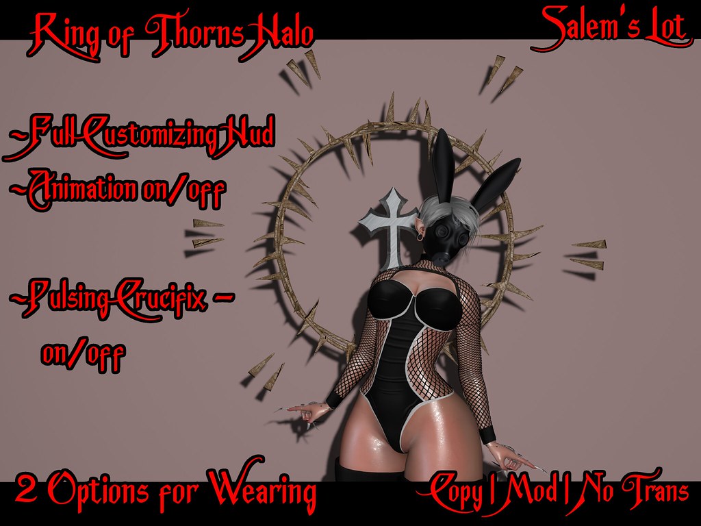 Ring of Thorns Halo by Salem's Lot