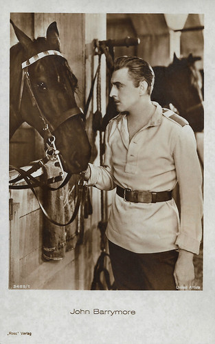 John Barrymore in Tempest (1928).