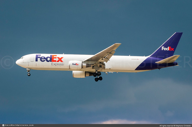 CDG | #Fedex #FE #Boeing #B767-300F #N109FE #Stephanie | #AWP-CHR-2021