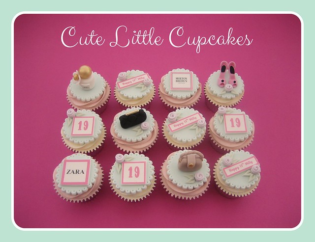 19th Birthday Cupcakes