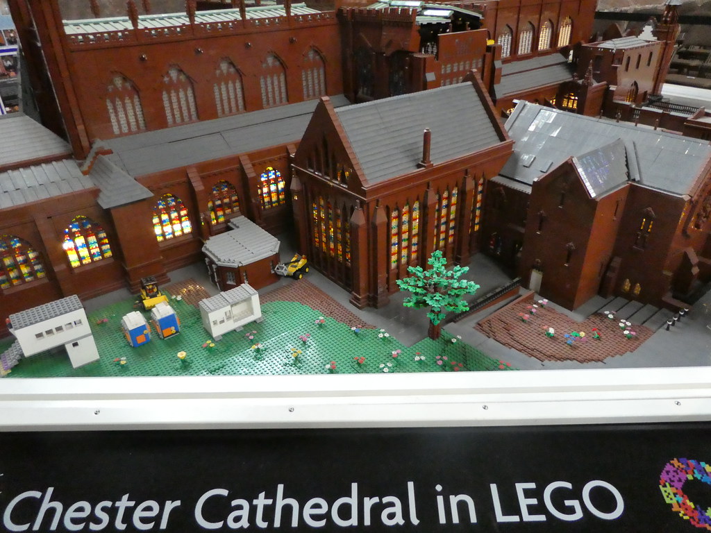 Chester Cathedral in Lego