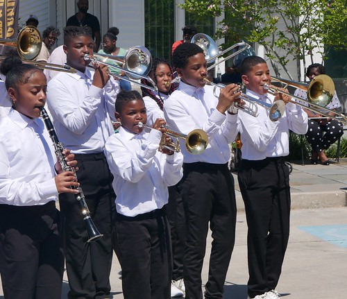 ReNEW Dolores T. Aaron Academy at Class Got Brass on April 3, 2022. Photo by Louis Crispino.