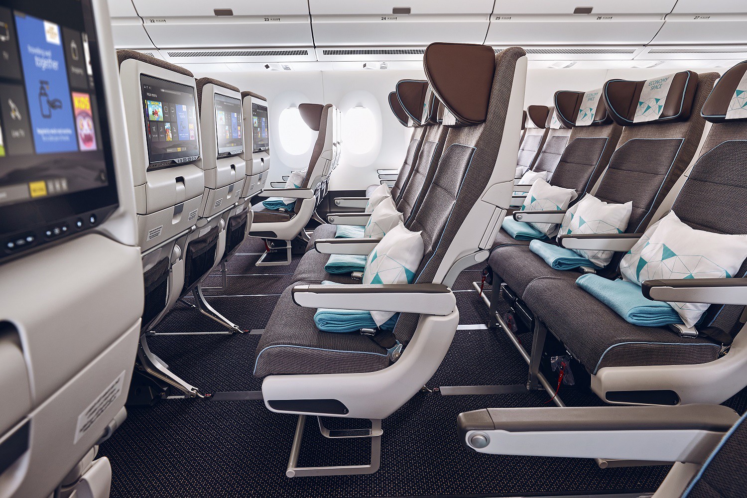 阿提哈德航空A350客机提供327个配备沉浸式IFE系统的经济舱座位
