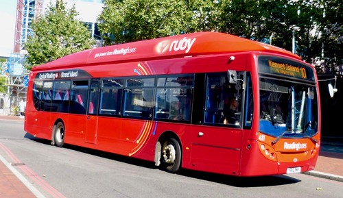 YN13 PMY ‘Reading buses’ No. 411 ‘ruby’.  Scania K270UB / Alexander Dennis Ltd. Enviro 300GS on Dennis Basford’s railsroadsrunways.blogspot.co.uk’