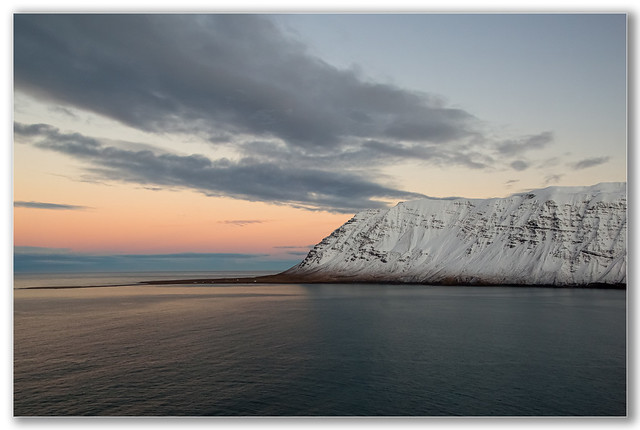 Iceland - Northern Tip Of Siglufjordur At Dusk