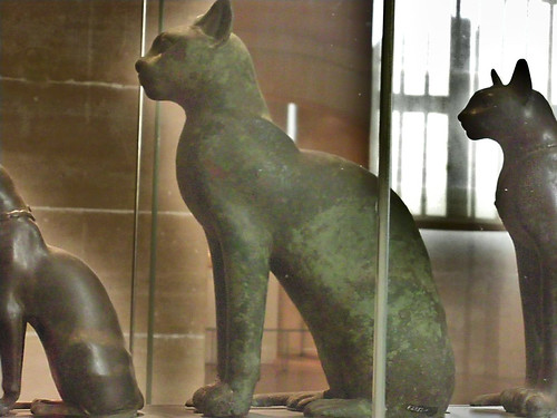 Au Louvre - sarcophage de chats