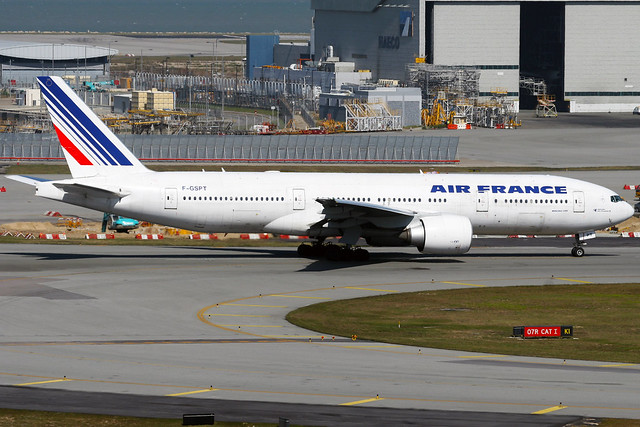 Air France | Boeing 777-200ER | F-GSPT | Hong Kong International