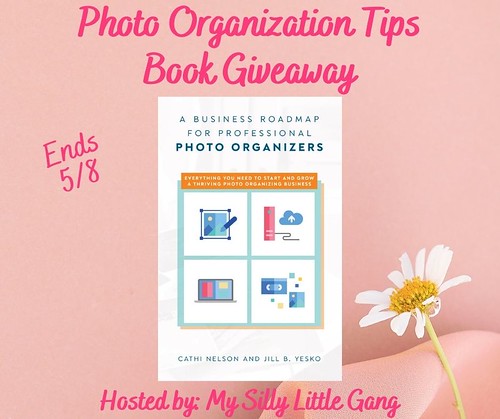 Photo Organization Tips Book Giveaway ~ Ends 5/8 #MySillyLittleGang