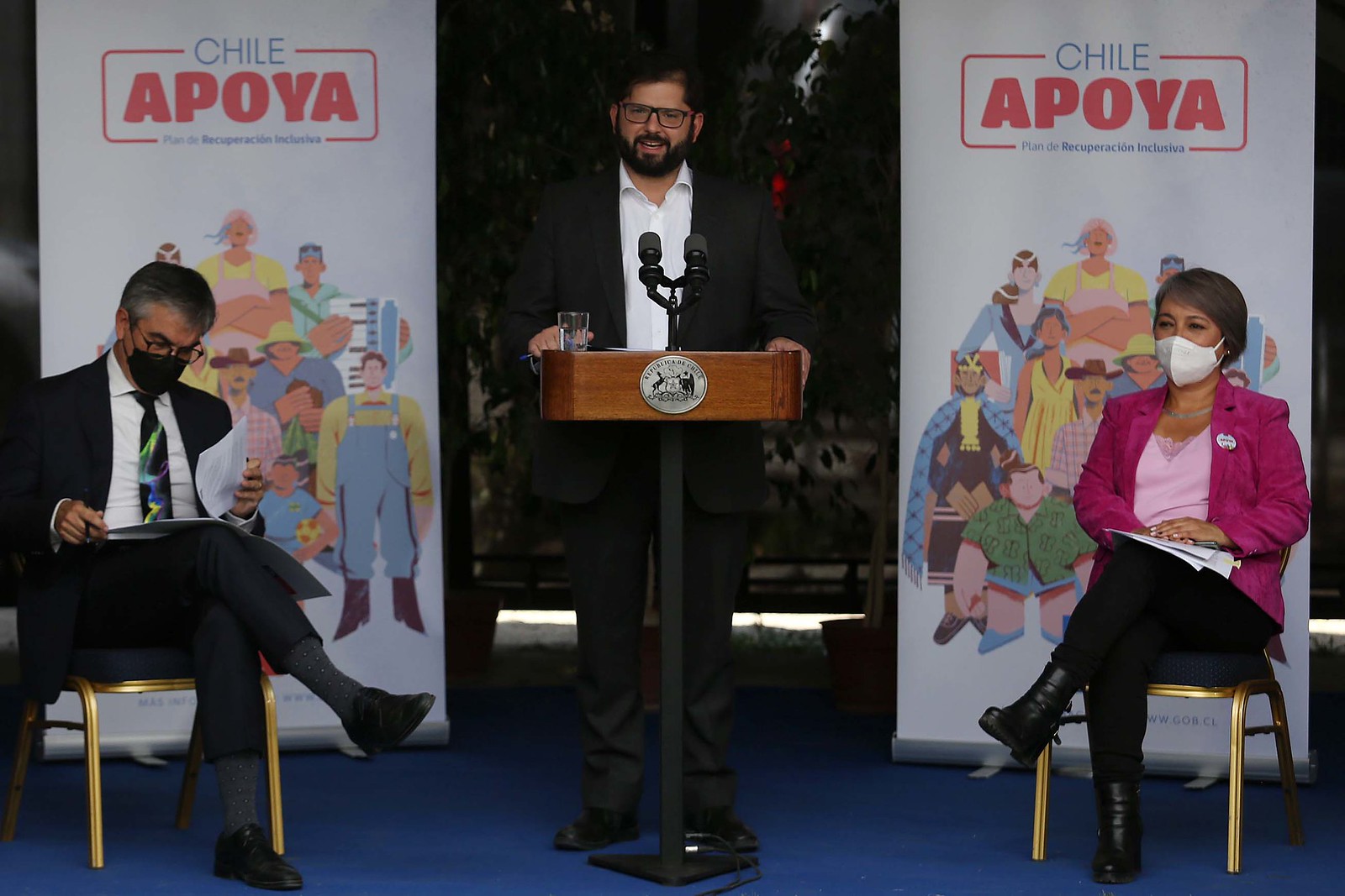 Presidente de la República Gabriel Boric Font anuncia Plan de Recuperación Inclusiva Chile Apoya