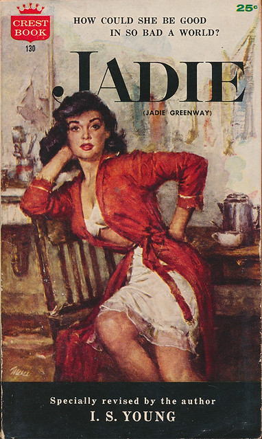 I. S. Young - Jadie (1956, Crest Book #130, cover art by James Meese)