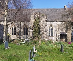 former south aisle buttress
