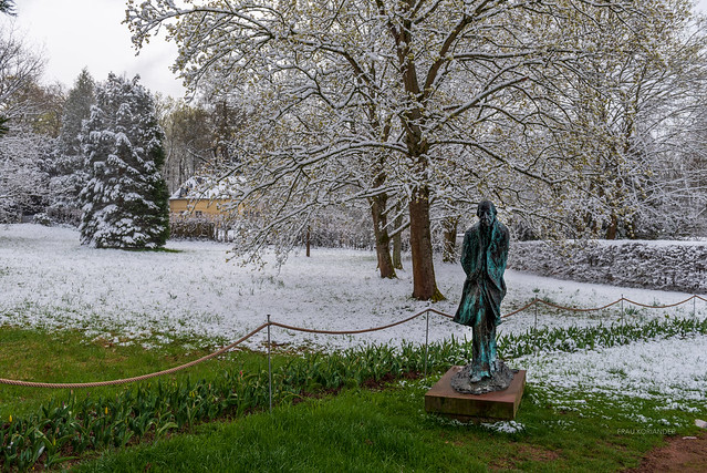 Herr Krolow wandelt vom Winter in den Frühling