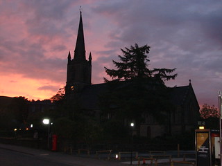 St. Paul's Church at Sunset