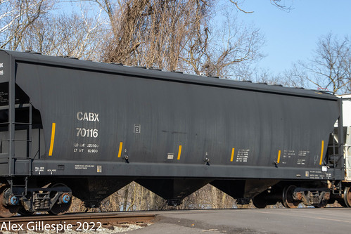 CABX hopper | CABX Hopper heads west on the 13V-16 at Cove, … | Flickr