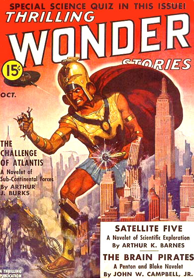 Thrilling Wonder Stories / October 1938