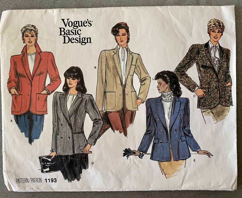 Vogue 1193 Pattern envelope