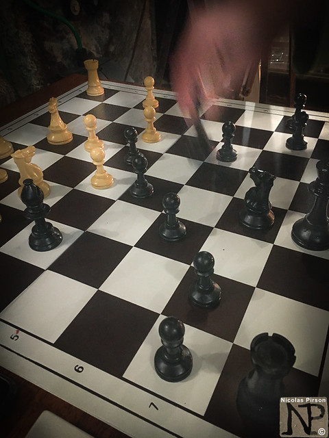 Echec, chess, game,New Rocky Pompadour