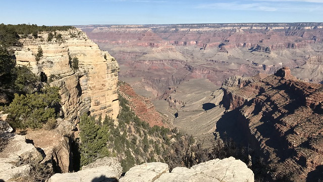 Arizona - Grand Canyon: another view that gives you the feeling of an insight into the geology history of our planet