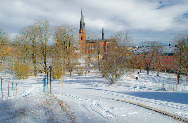 Uppsala, April morning...