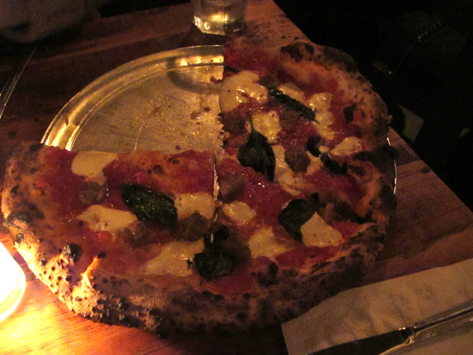 Pizza by Candlelight (Red), Paulie Gee's Pizzeria, Brooklyn NY