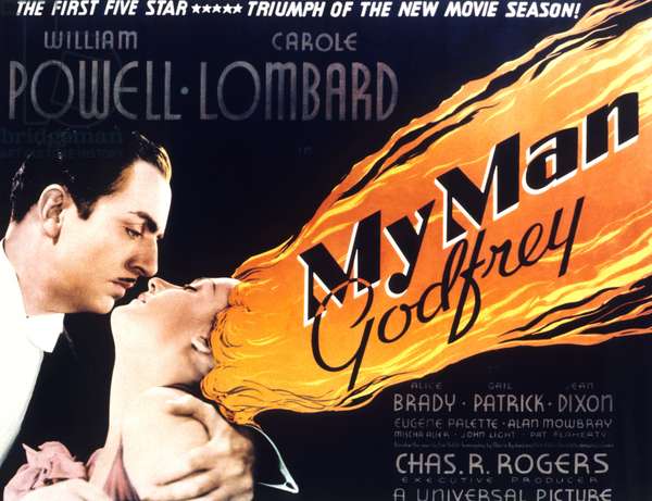 Mon Homme Godfrey (My Man Godfrey, Gregory La Cava, 1936) film poster
