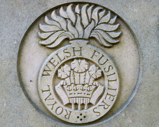 CWGC headstone - Royal Welsh Fusiliers