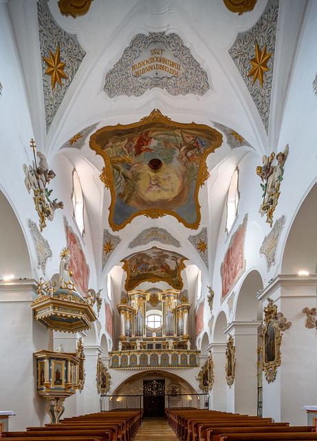Kloster Windberg Blick zur orgel