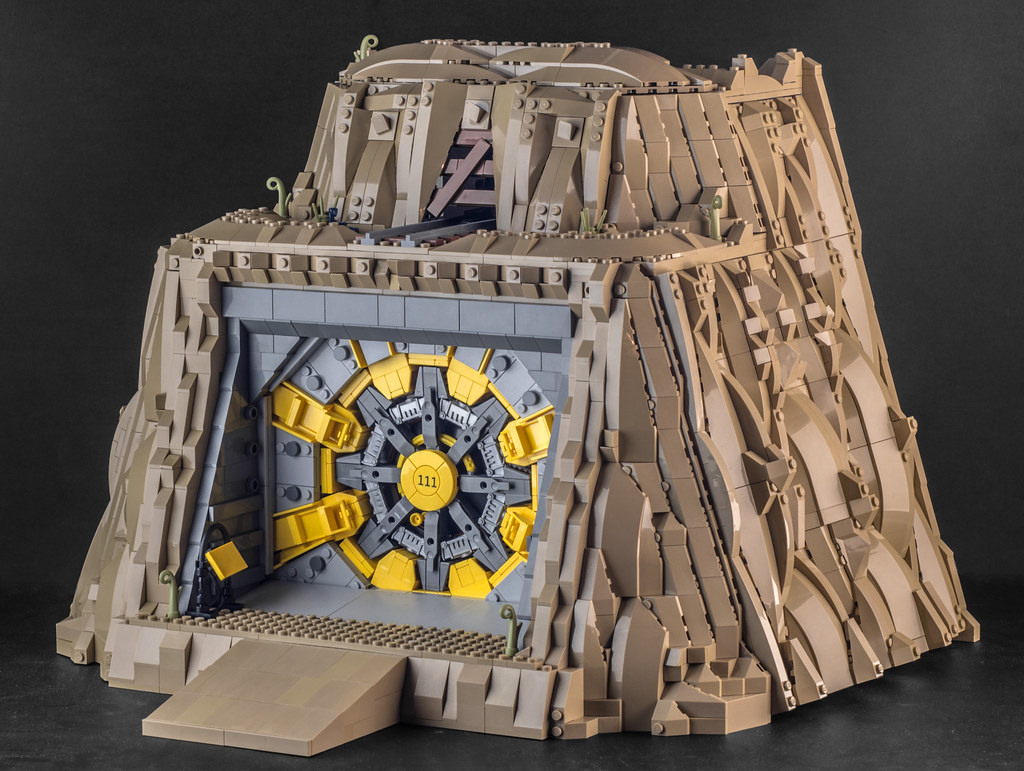 Working LEGO Fallout Vault