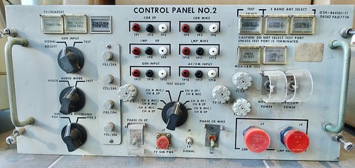 Apollo MDA Control Panel No. 2
