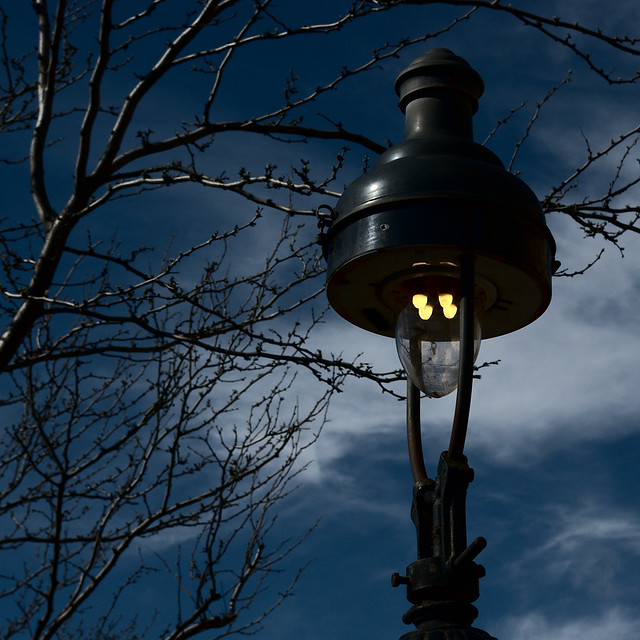 Gas lamp Budapest