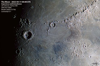 The Moon - 2022-04-11 00:40 UTC - Copernicus Eratosthenes