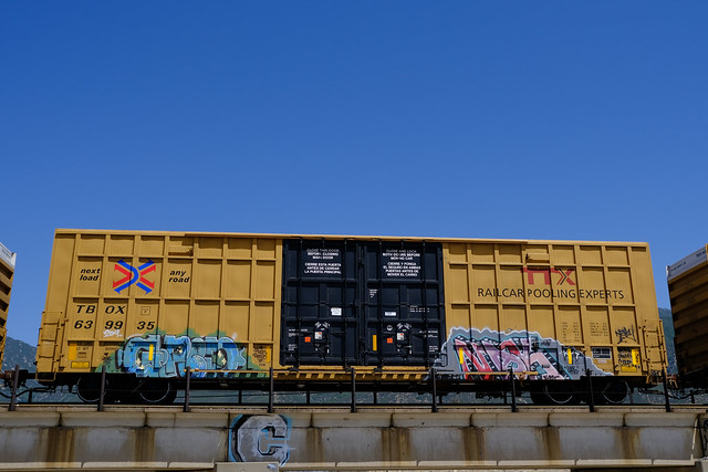 Benching Freight/Wall Graffiti in SoCal (04-09-2022)