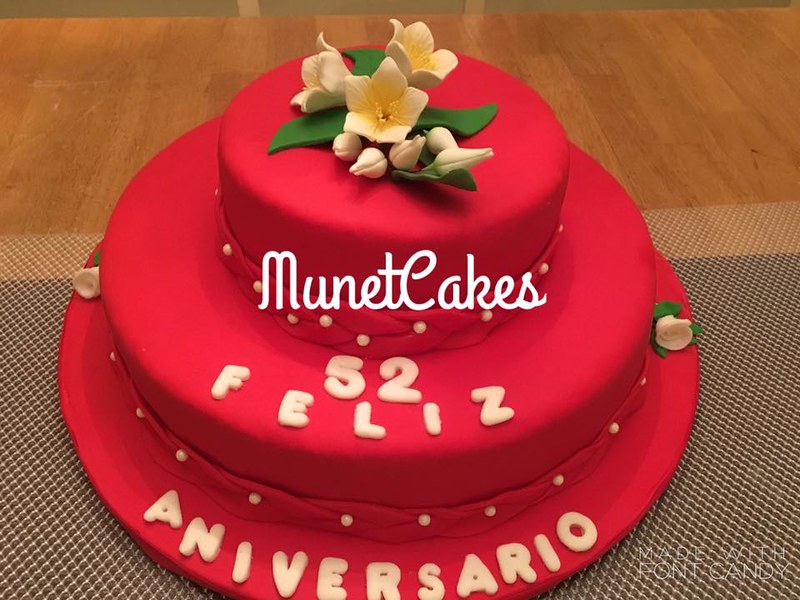 Cake by Munet Cakes / Bizcochos Munet