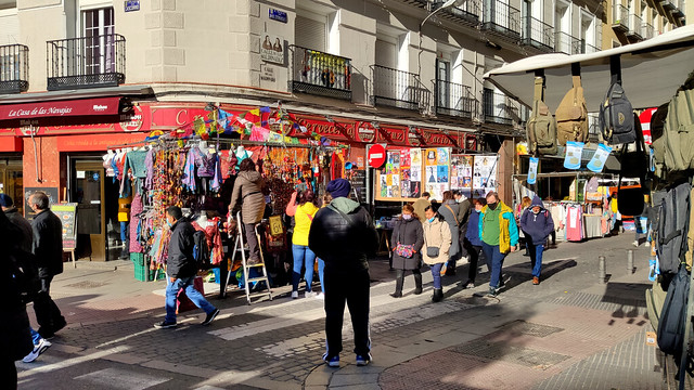Rastro Market - Madrid, Spain