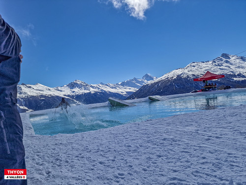 Waterslide 22 by PetterKien, Waterslide 22 #CentralCamps #Thyon #Thyon2000 #Thyon4valleesthyonthyon4valleespetterkiencloudsskynat