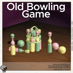 Old Bowling Game : Exclusive group gift April 22