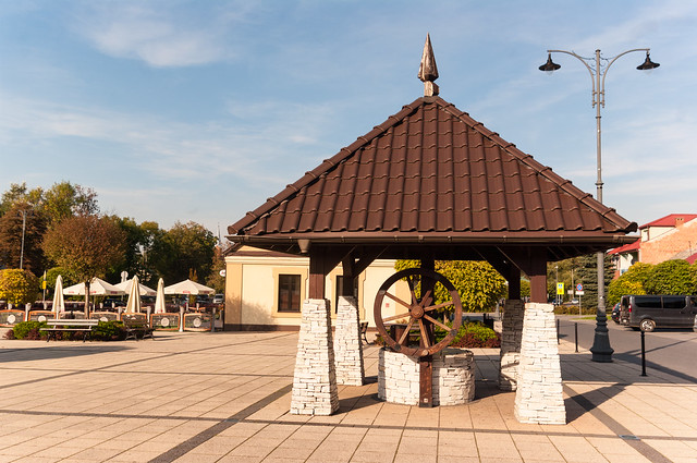 The market square in Połaniec.