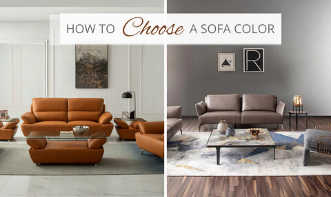 HOW TO CHOOSE SOFA COLOR